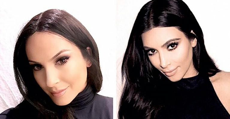 Claudia Leitte imita Kim Kardashian e mostra bumbum avantajado em rede social