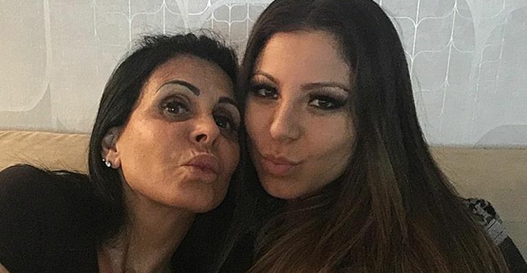 Andressa Ferreira elogia Gretchen: ‘Sogra mais gata’