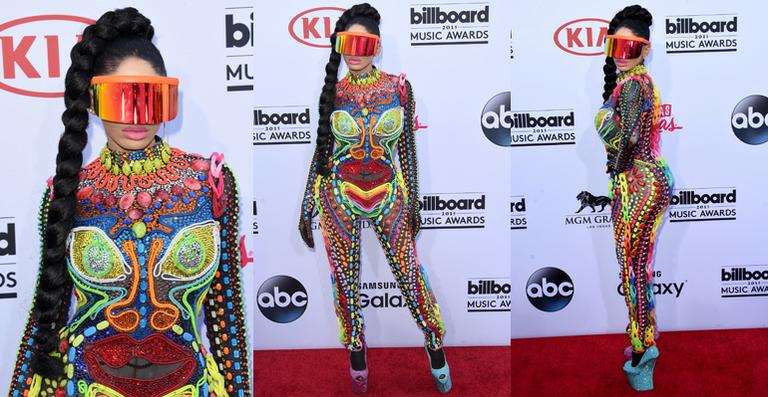 Cantora nigeriana chama atenção com look bizarro no Billboard Music Awards 2015