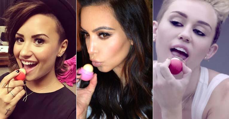 Lip balm, os hidratantes labiais, conquistam as famosas e é boa opção para os dias frios