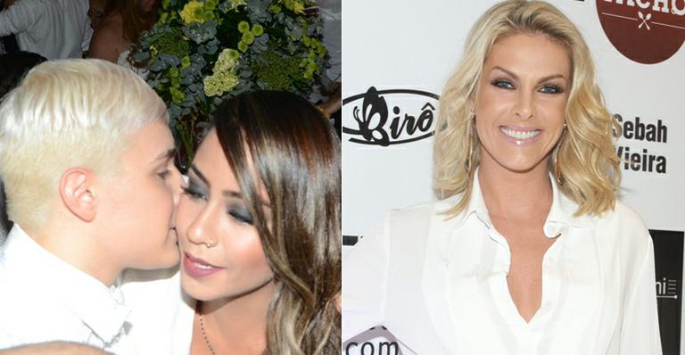 Rafaella Santos e Ana Hickmann vão à festa de MC Gui em São Paulo
