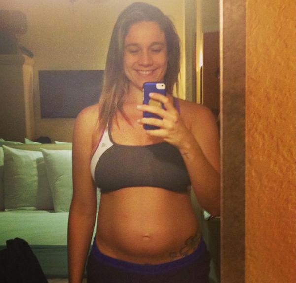 Fernanda Gentil espera seu primeiro filho, Gabriel