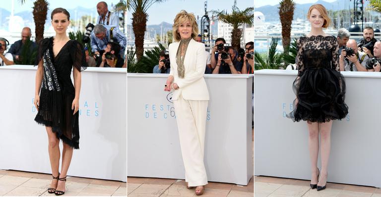 Preto e branco é destaque no tapete vermelho de Cannes. Inspire-se!