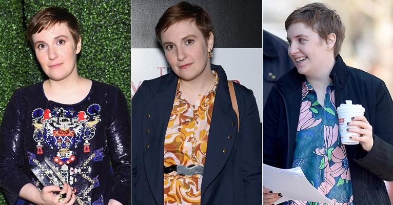Cabelo no estilo ‘Joãozinho’ combina com mulheres plus size, como Lena Dunham
