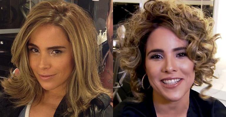 Após mudança, Wanessa volta aos cabelos lisos