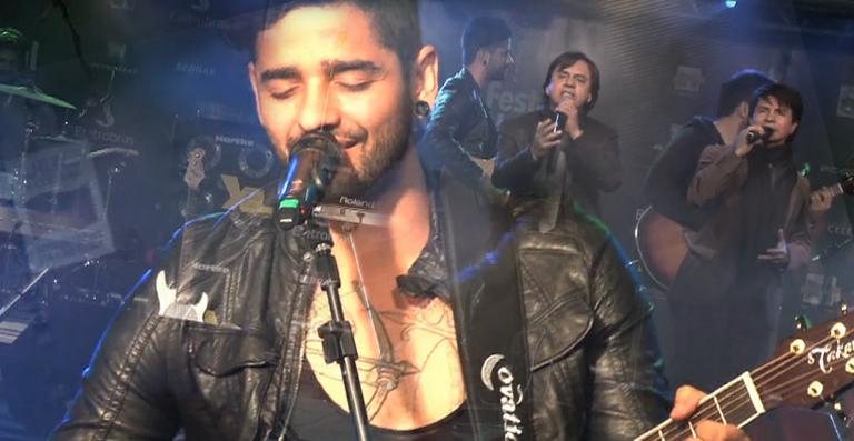 Arquivo: Chitãozinho, Xororó e Fresno juntos no palco