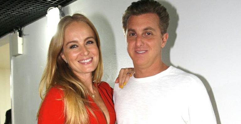 Angélica faz homenagem para Luciano Huck