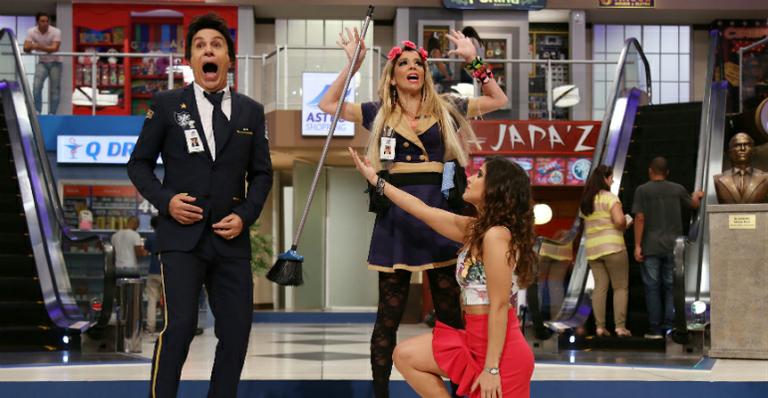 Veja Tom Cavalcante em cena do humorístico #PartiuShopping, no Multishow