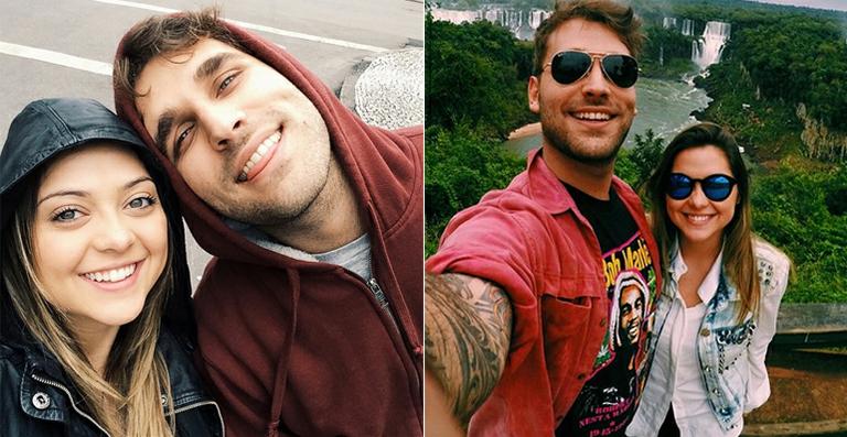 Polliana Aleixo festeja o seu namoro com Renato Beltrão