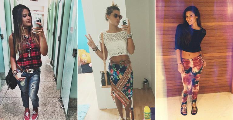 Estilosa! Veja os looks de Giulia Costa, filha de Flávia Alessandra