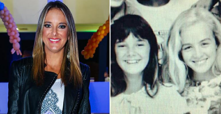 Ticiane Pinheiro revira baú e publica foto antiga ao lado de Angélica