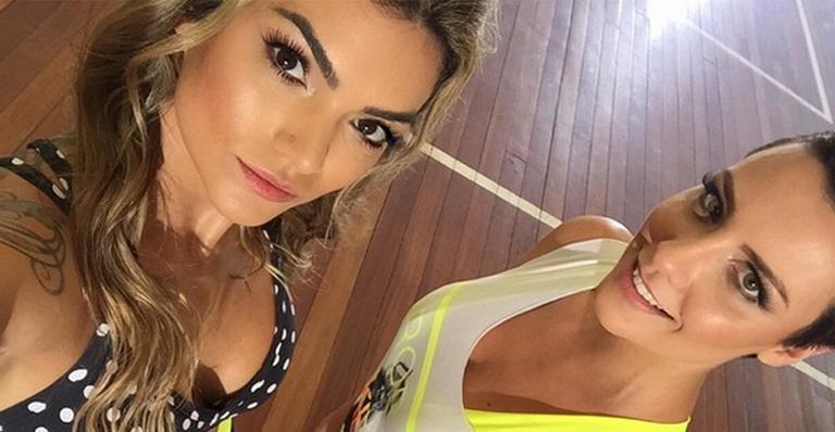 Ao lado de Camila Rodrigues, Kelly Key exibe barriga chapada. Veja!