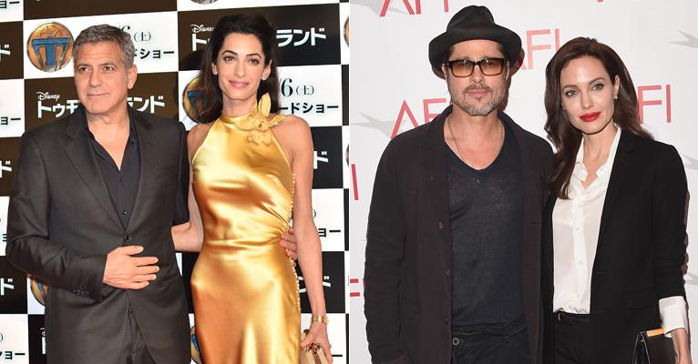 Melhores amigos, George Clooney e Brad Pitt estão brigados, diz site