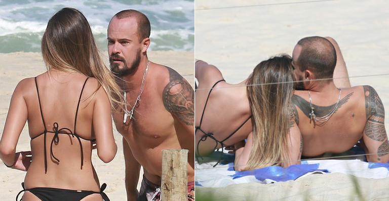 Paulo Vilhena: clima de romance em praia do Rio de Janeiro