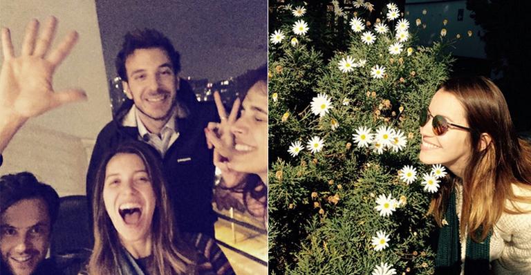 Nathalia Dill e Sérgio Guizé viajam para o Chile após novela