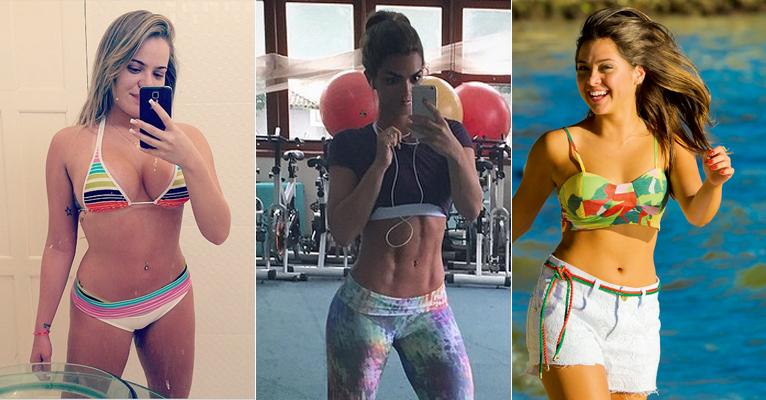 Veja 8 famosas que eram ‘cheinhas’ e agora exibem barrigas saradas