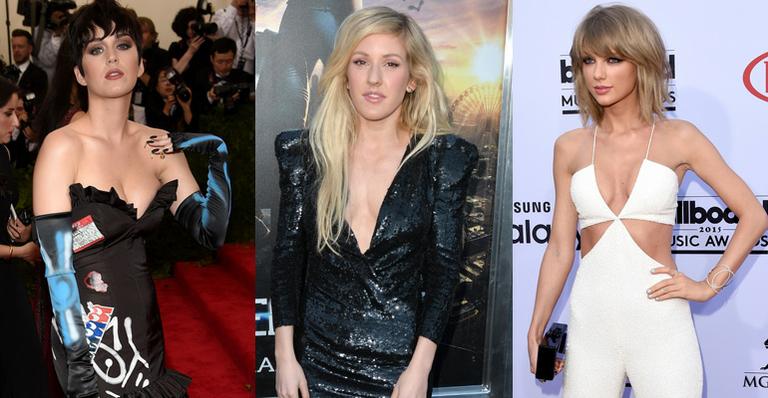 No meio de briga entre Katy Perry e Taylor Swift, Ellie Goulding é acusada de ‘falsidade’