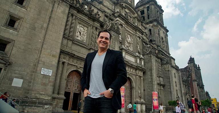 O histórico México cativa o ator Daniel Boaventura
