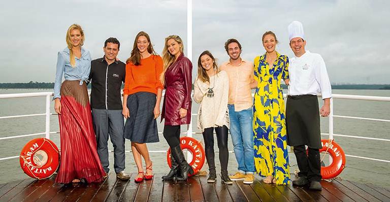 Vips em belo passeio no Lago de Itaipu