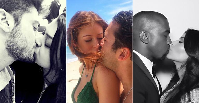 O amor está no ar! No mês dos namorados, veja 30 casais em clima de romance