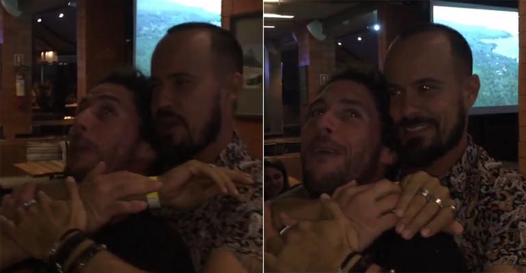 Após polêmica, Paulo Vilhena e Flávio Canto ‘brigam’ e fazem as pazes em vídeo
