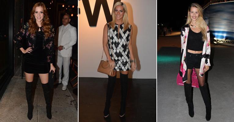 Veja 5 formas de usar botas over the knee, tendência do inverno 2015