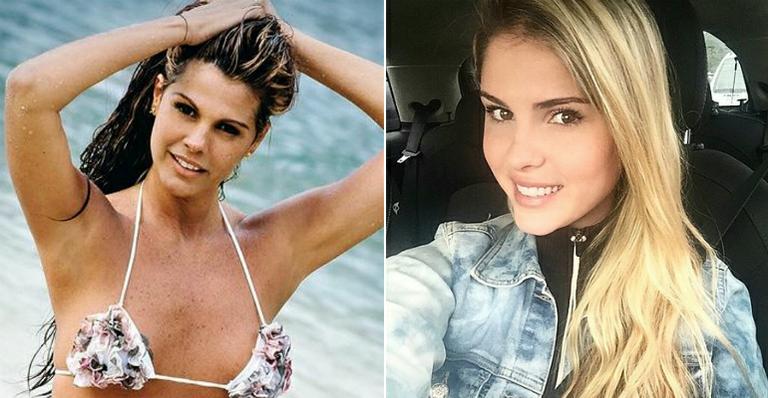 Monique Evans publica foto antiga e impressiona fãs devido à semelhança com Bárbara Evans