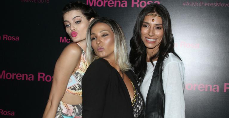 Estrelas participam de evento fashion em SP