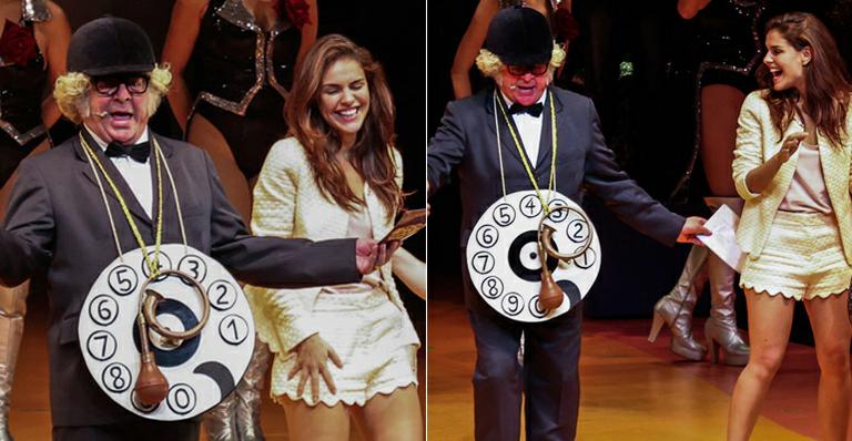 Paloma Bernardi participa do espetáculo ‘Chacrinha, o Musical’