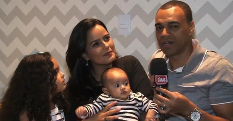 Denílson confessa: “Me tornei um pai mais participativo”