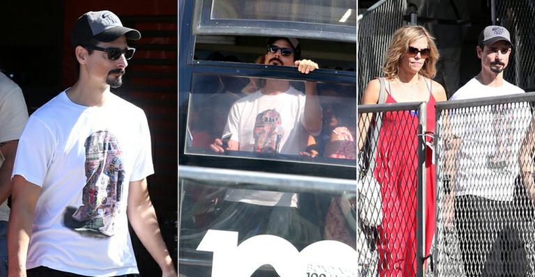 Kevin Richardson, do grupo ‘Backstreet Boys’, visita o morro Pão de Açúcar
