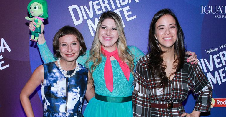 Estrelas conferem pré-estreia da animação ‘Divertida Mente’