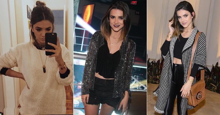 Veja 10 tipos de casacos e camisas de frio de Manu Gavassi e inspire-se