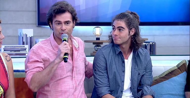 João Vitti relembra estreia na TV e conta maior conselho que deu ao filho, Rafael