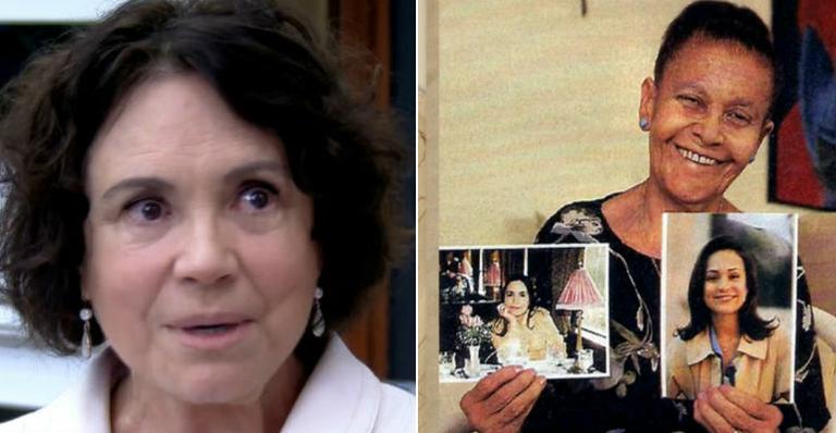 Regina Duarte se emociona ao relembrar Zezé, sua secretária do lar por 35 anos
