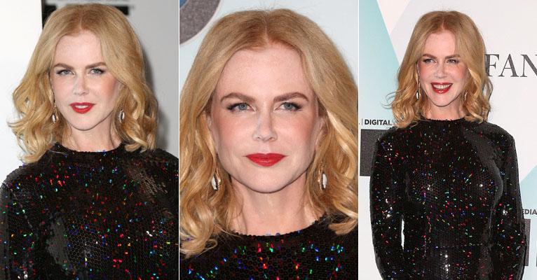 Nicole Kidman erra feio na maquiagem em evento em Los Angeles; confira!