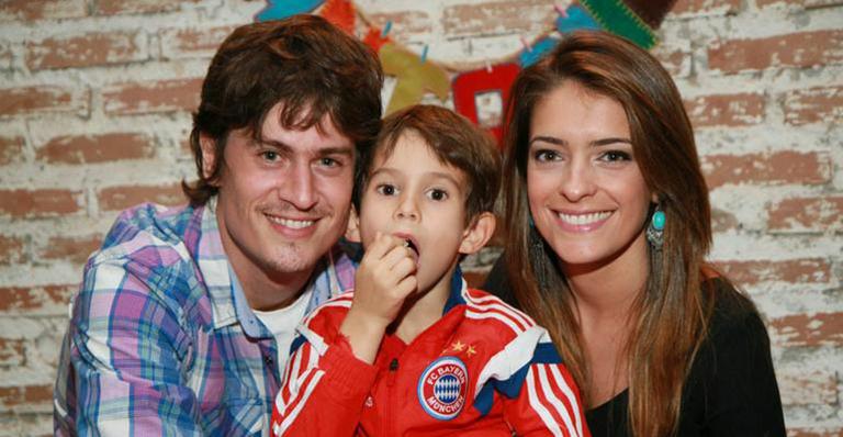Elenco de ‘Chiquititas’ participa da festa de 7 anos do filho do ator Pedro Lemos