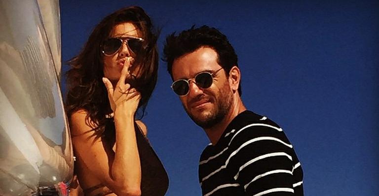 Rodrigo Lombardi e Alessandra Ambrósio gravam cenas de ‘Verdades Secretas’