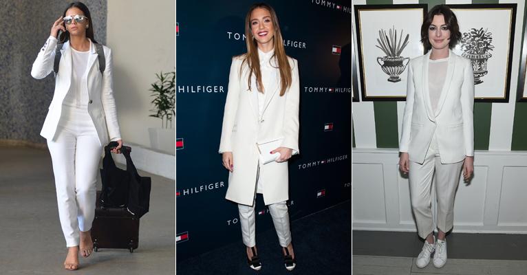 Bruna Marquezine arrasa com look total white de inverno; saiba usar!