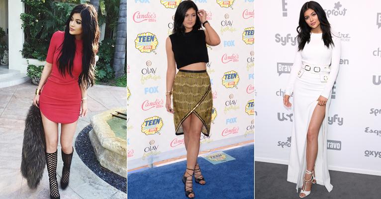 Veja 40 looks de Kylie Jenner, a irmã caçula de Kim Kardashian
