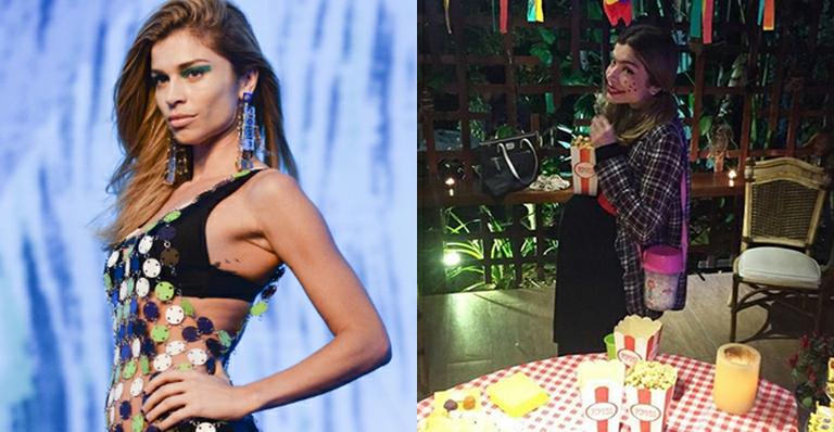 Grazi Massafera capricha na caracterização e vira caipira para festa junina