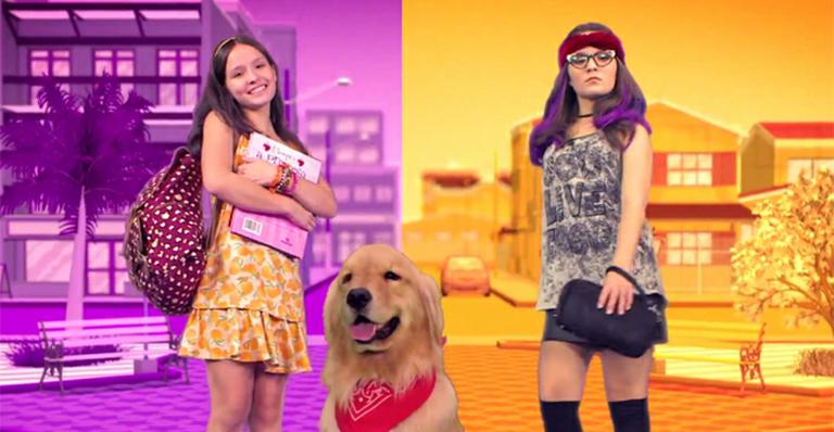 Larissa Manoela mostra seu visual como as gêmeas de ‘Cúmplices de um Resgate’ e festeja: ‘Honra’