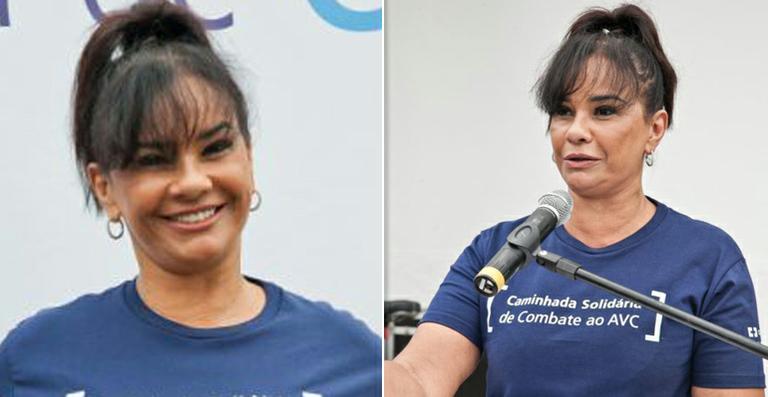 Solange Couto celebra volta à Globo: ‘Feliz, feliz!!!”
