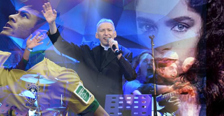 Padre Marcelo fala sobre novela e futebol