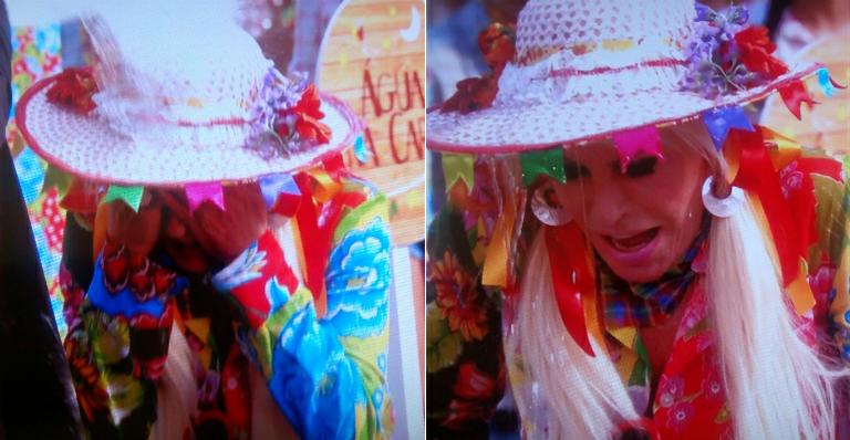 Ana Maria Braga ganha banho de água com gelo durante o ‘Mais Você’