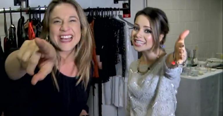 Fernanda Gentil tieta Sandy e revela que seriado estrelado pela cantora marcou sua vida
