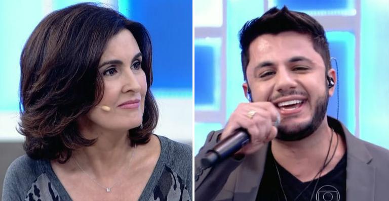 Fátima Bernardes se emociona ao lembrar a visita de Cristiano Araújo: ‘Era muito próximo dos fãs’