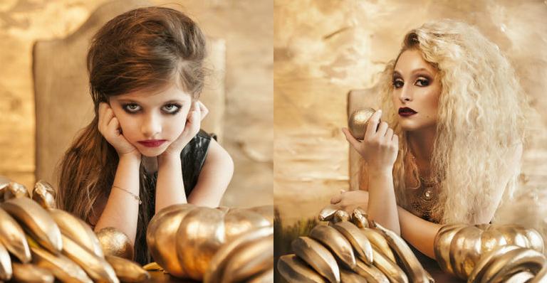 Carla Diaz incorpora bruxa para exposição ‘Literatura e Sétima Arte em Foco’