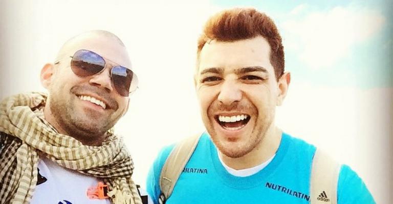 Cézar Lima, vencedor do ‘BBB15’, paga promessa e caminha de São Paulo a Aparecida