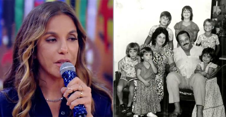 Ivete Sangalo se emociona ao relembrar o pai e conta história curiosa no ‘Esquenta’